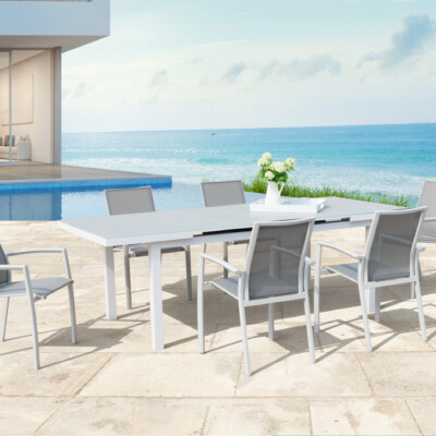 GARDEN TABLES + CHAIRS